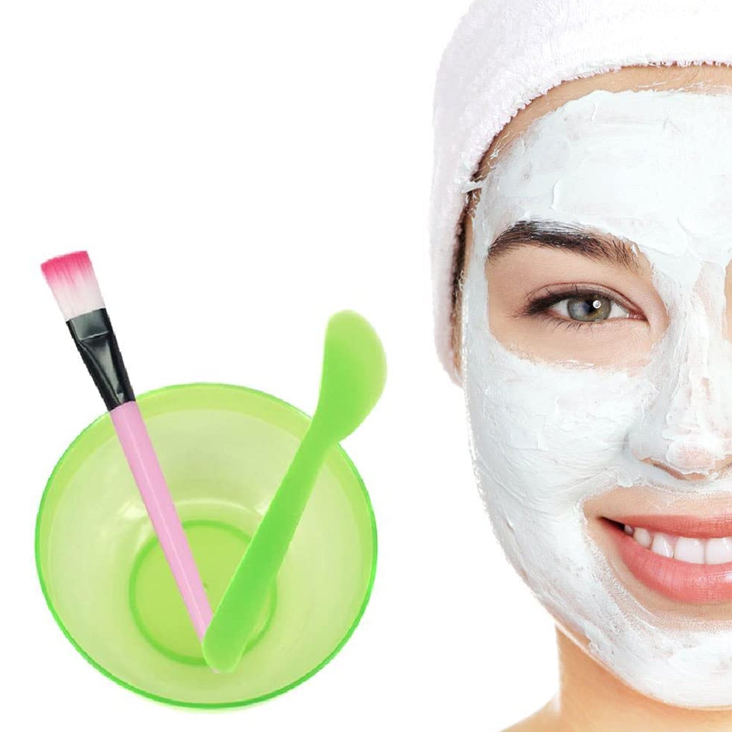Set of 6 facial mask bowls, perfect for spa days Set of 6 facial mask bowls, perfect for spa days